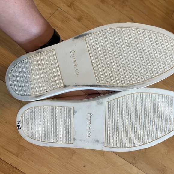 NWOT Frye Shoes Frye & Co Peggy Perforated Sneakers Size 7 - Picture 5 of 7